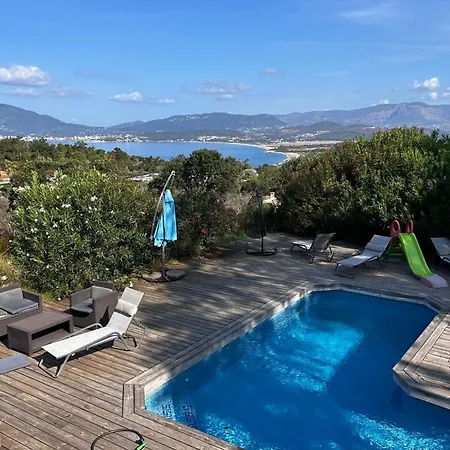 Spacious Near The Airport Of Ajaccio Semesterbostad *
